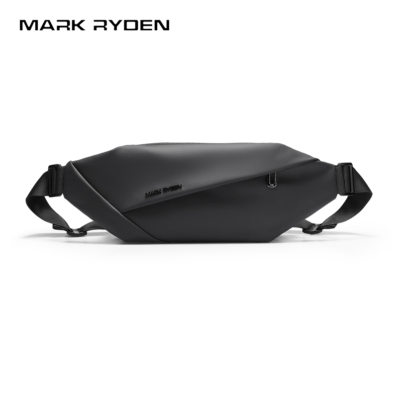 Cycling Commute Bag - MARK RYDEN กระเป๋าคาดเอวผู้ชายแบบสะพายข้างกันน้ำอ็อกซ์ฟอร์ดกระเป๋าคาดเอวหลายช่องกระเป๋าป้องกันการโจรกรรมแบบลำลองสำหรับการขี่จักรยาน