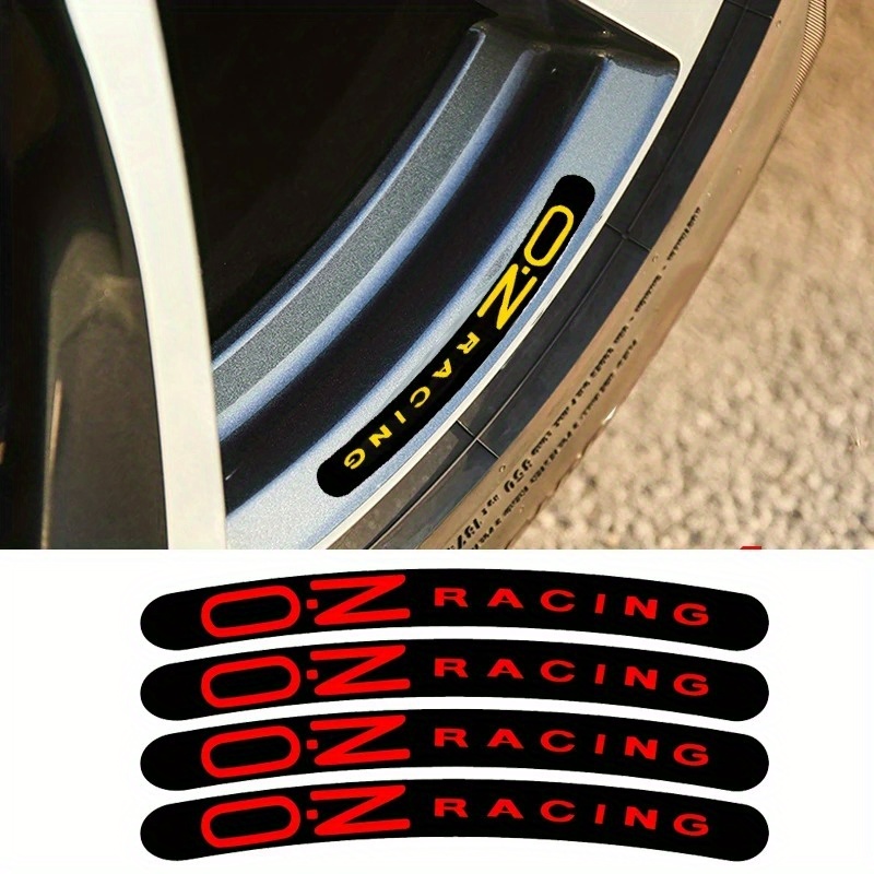 Spoke Reflector Set - ชุดสติกเกอร์สะท้อนแสงติดรถยนต์ 4 ชิ้น สำหรับดุมล้อ ซี่ล้อ กันชน