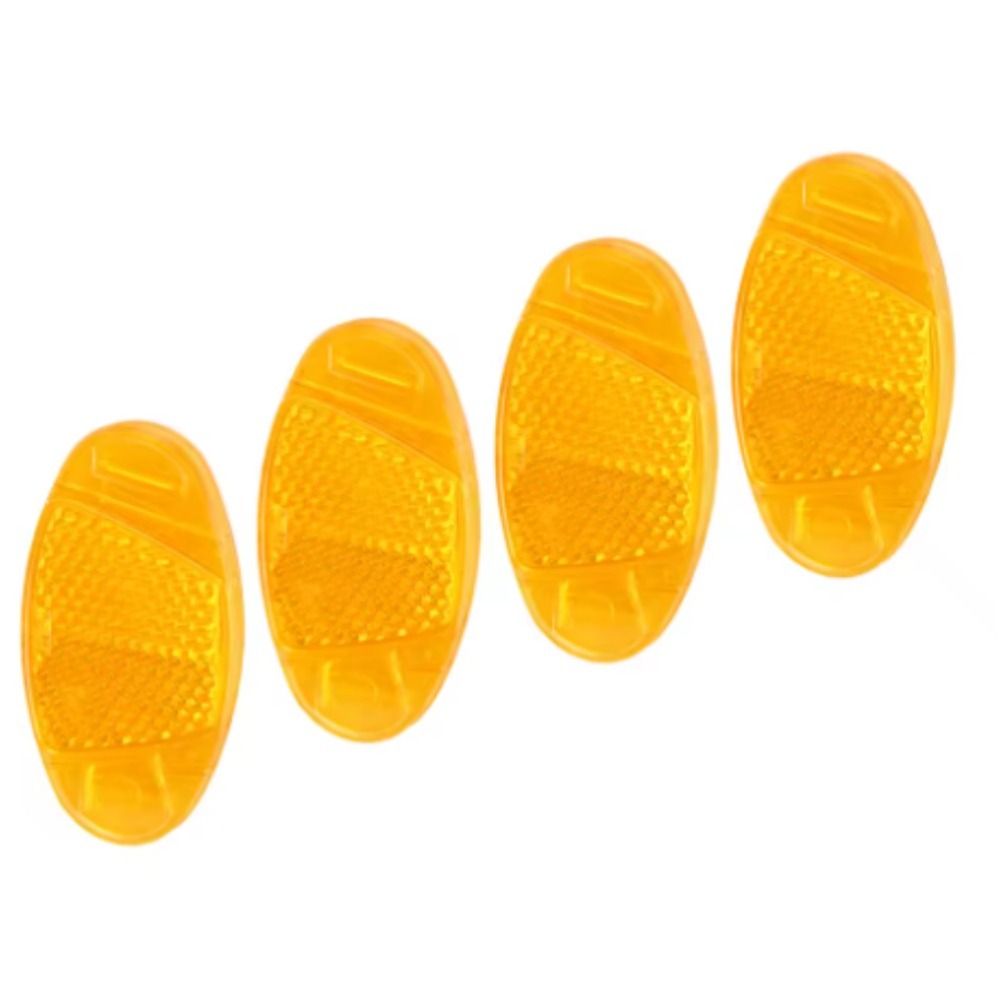Spoke Reflector Set - 4 ชิ้น/เซ็ตจักรยานจักรยานเสือภูเขาไฟรถแถบสะท้อนแสงจักรยาน Reflector ไฟเตือนจักรยานอุปกรณ์จักรยาน