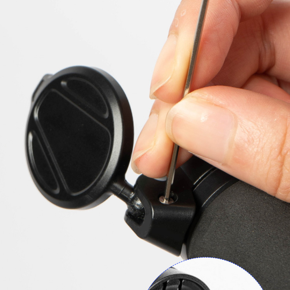 Mirror Handlebar Convex - กระจกมองหลังติดแฮนด์จักรยานแบบปรับได้ เลนส์อะคริลิกนูนเพื่อความปลอดภัย สำหรับจักรยานเสือภูเขาและจักรยานถนน