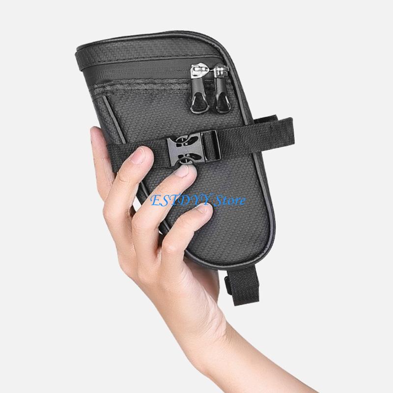 Saddle Bag Under Seat - G6DE จักรยานอานกระเป๋าจักรยานที่นั่งด้านหลังกระเป๋ากันฝนจักรยานเสือภูเขาที่นั่งกระเป๋ากันน้ำจักรยานกระเป๋าเครื่องมือที่ยั่งยืน
