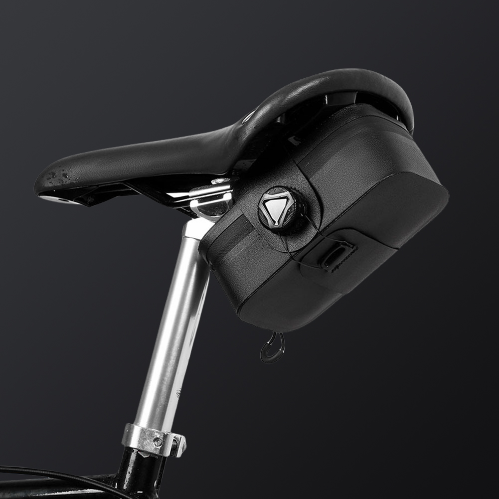 Saddle Bag Under Seat - กระเป๋าท้ายจักรยานแบบพกพาขนาด 0.5 ลิตร กันน้ำ กระเป๋าใต้เบาะจักรยาน ความจุขนาดใหญ่