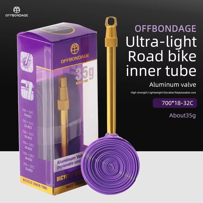 Inner Tube 700C - OFFBONDAGE วาล์วอลูมิเนียม Ultralight จักรยานด้านใน 700C จักรยาน