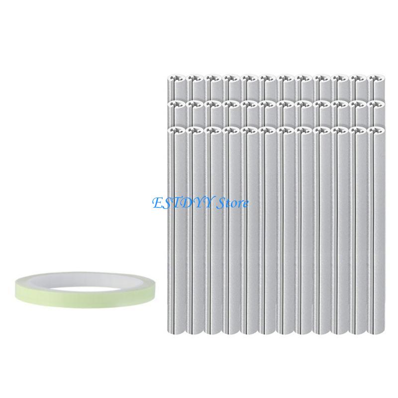Spoke Reflector Set - G6DE แถบเตือนจักรยาน 36 ชิ้นสำหรับจักรยานเสือภูเขา
