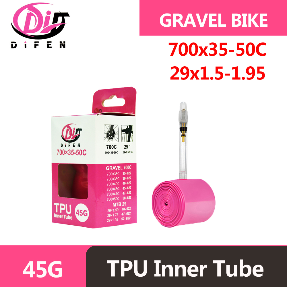 ยางในจักรยานเสือภูเขา DiFen TP - Inner Tube 700C บทวิจารณ์และราคา
