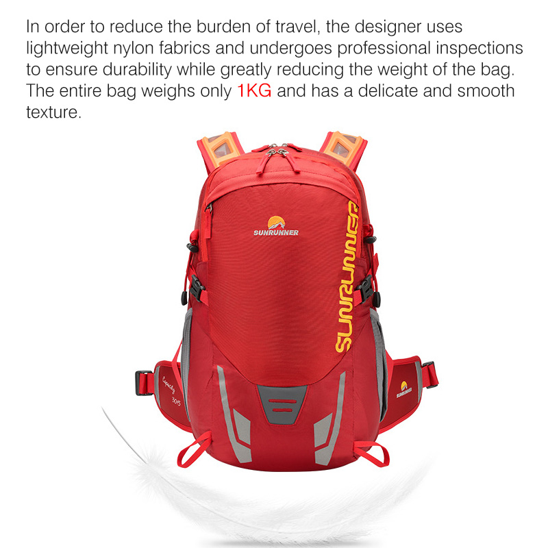 35L กระเป๋าเป้สะพายหลังเดินป่า - Cycling Journey บทวิจารณ์และราคา