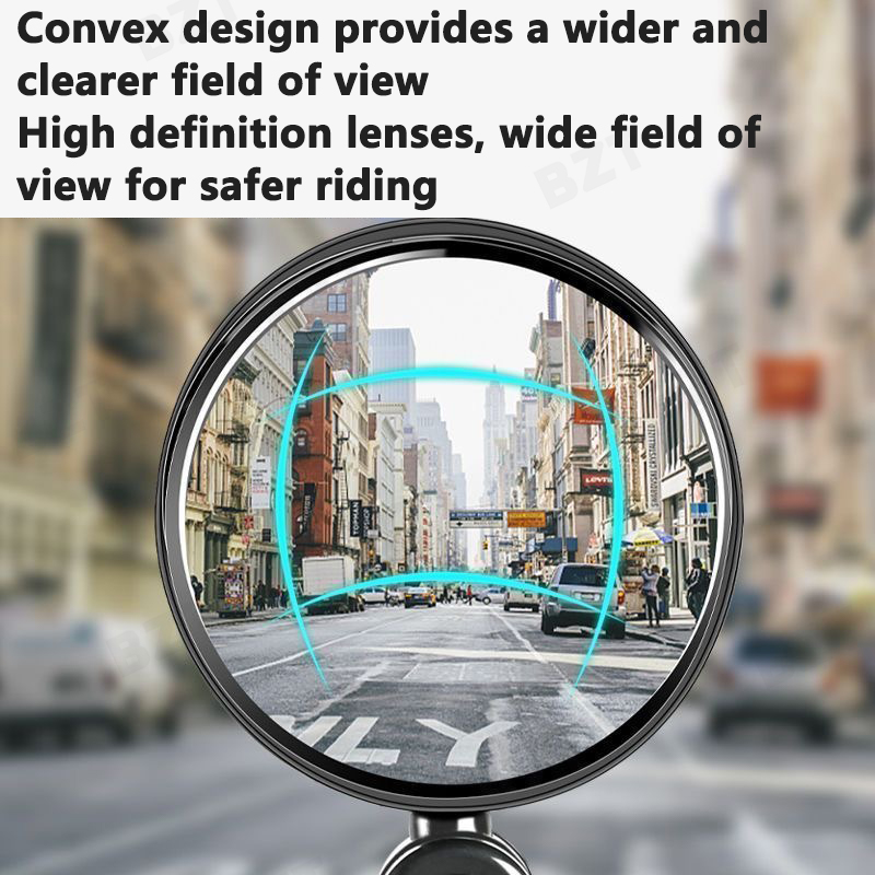 กระจกมองหลังแบบติดแฮนด์อเนกประ - Mirror Handlebar Convex บทวิจารณ์และราคา
