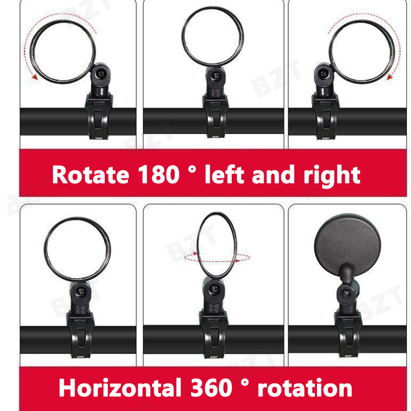 กระจกมองหลังแบบติดแฮนด์อเนกประ - Mirror Handlebar Convex บทวิจารณ์และราคา