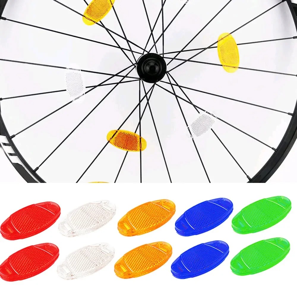 4 ชิ้น/เซ็ตจักรยานจักรยานเสือภ - Spoke Reflector Set บทวิจารณ์และราคา