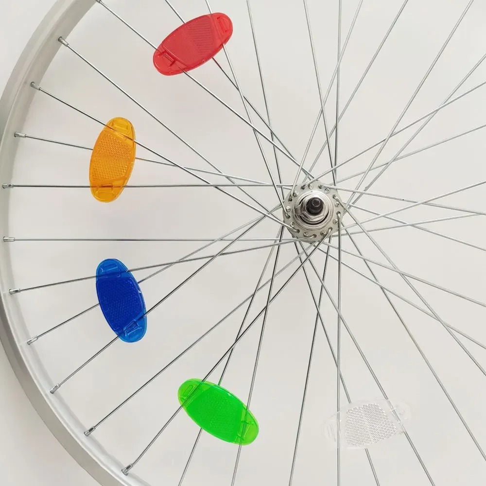 4 ชิ้น/เซ็ตจักรยานจักรยานเสือภ - Spoke Reflector Set บทวิจารณ์และราคา