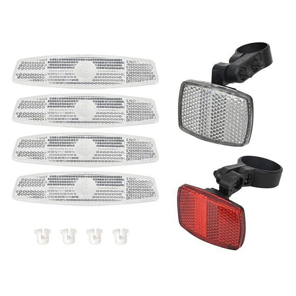 ชุดสะท้อนแสงติดซี่ล้อหน้า-หลัง - Spoke Reflector Set บทวิจารณ์และราคา