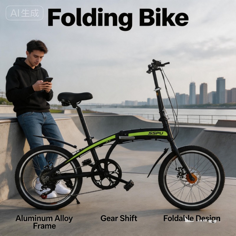 จักรยานพับได้อัลตร้าไลท์ 20 นิ - Commuting With Bike บทวิจารณ์และราคา