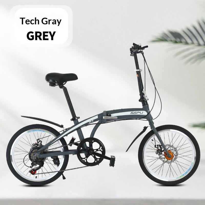 จักรยานพับได้ 20 นิ้ว อลูมิเนี - Commuting With Bike บทวิจารณ์และราคา