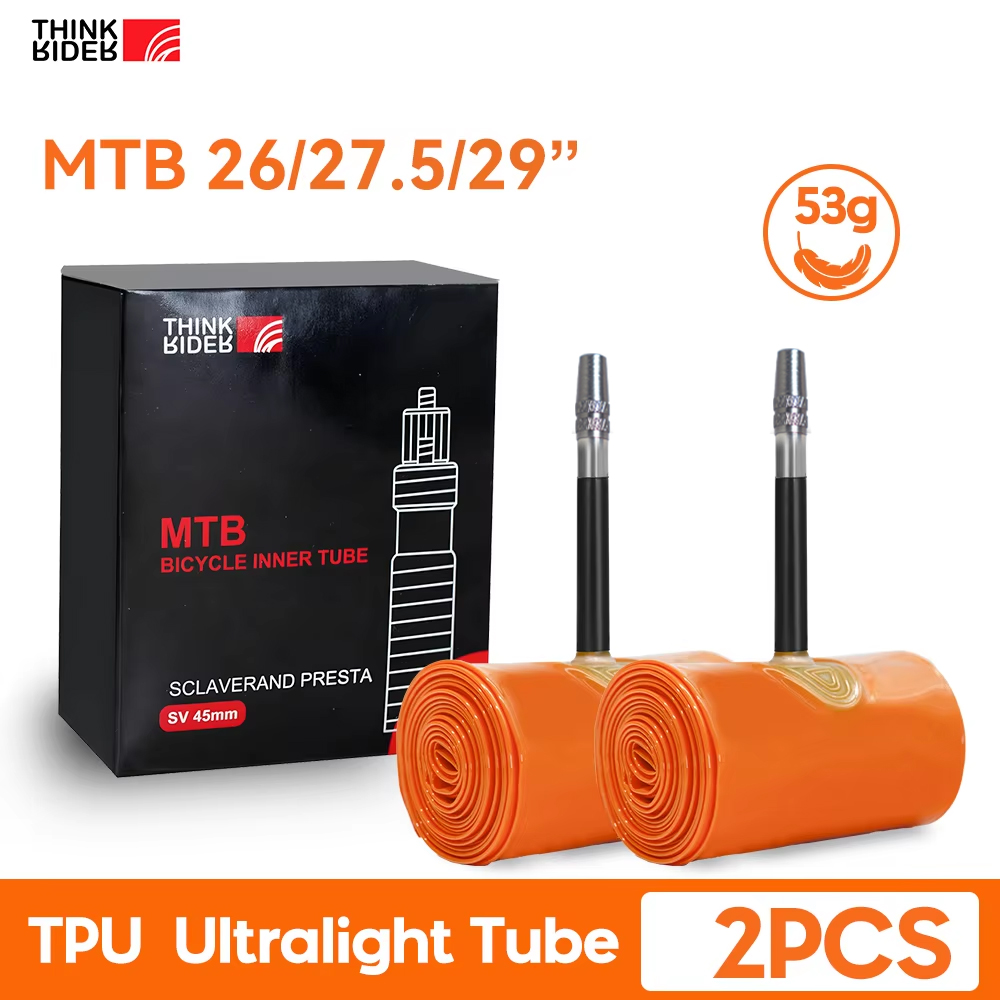 ThinkRider ยาง2PSC น้ำหนักเบาม - Inner Tube 700C บทวิจารณ์และราคา
