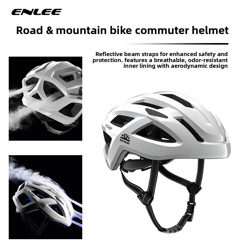 หมวกกันน็อคจักรยาน ENLEE สำหรั - Commute Cycling Helmet บทวิจารณ์และราคา