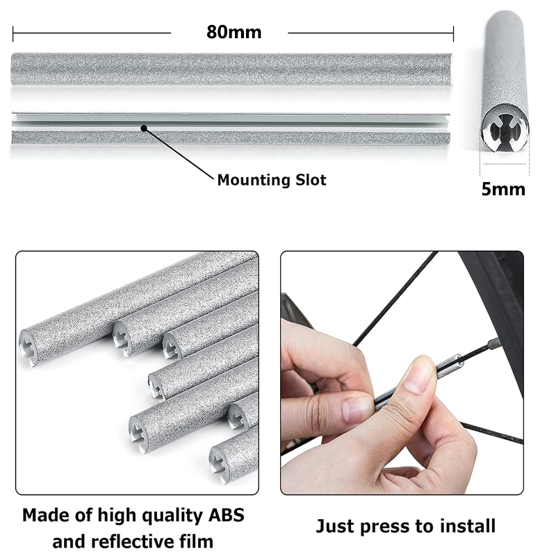 36/48/72/96 ชิ้น 8 ซม.Spoke Re - Spoke Reflector Set บทวิจารณ์และราคา