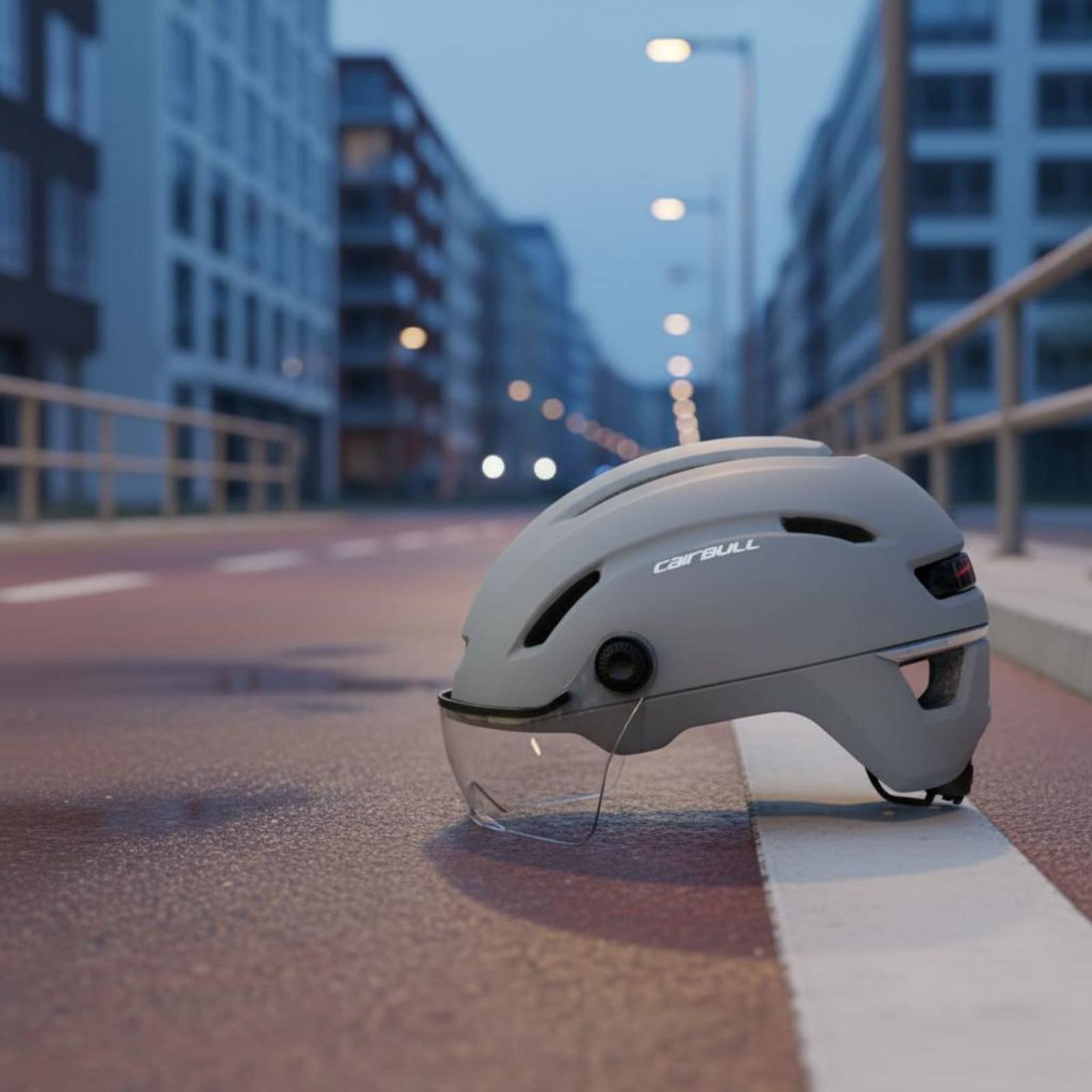 หมวกกันน็อคสำหรับจักรยานไฟฟ้า  - Commute Cycling Helmet บทวิจารณ์และราคา