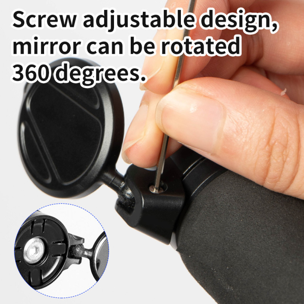 กระจกมองหลังติดแฮนด์จักรยานแบบ - Mirror Handlebar Convex บทวิจารณ์และราคา