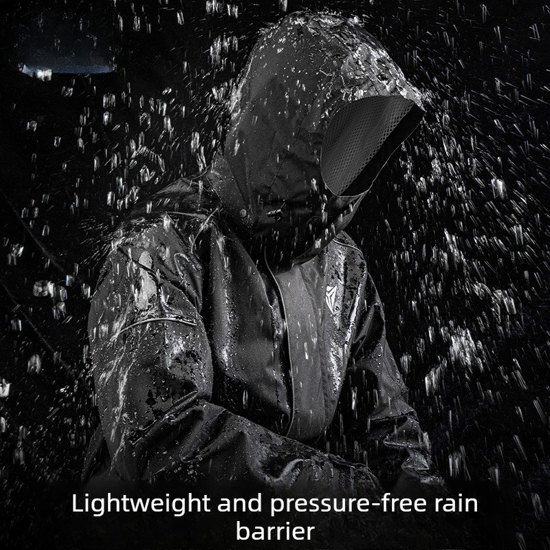 ชุดกันฝนสำหรับมอเตอร์ไซค์ เสื้ - Cycling Rain Jacket Commute บทวิจารณ์และราคา