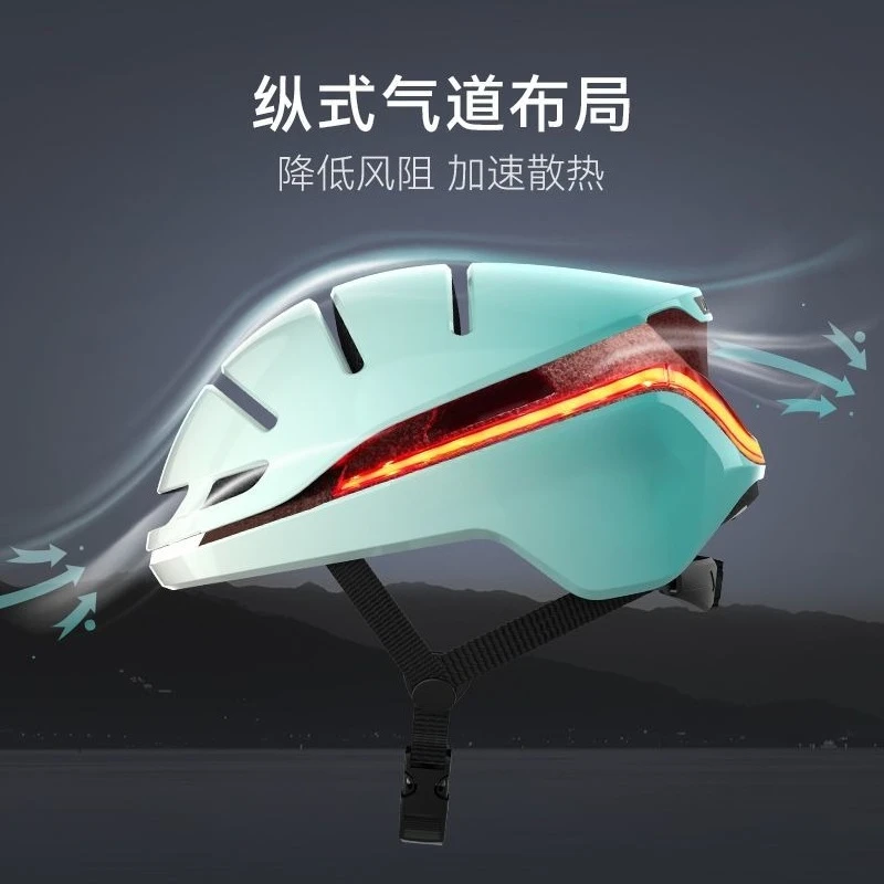 หมวกกันน็อคจักรยานแบบมีไฟในตัว - Commute Cycling Helmet บทวิจารณ์และราคา