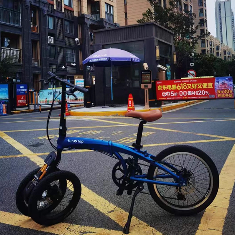 จักรยานพับได้แบบล้อหน้าคู่ขนาด - Commuting With Bike บทวิจารณ์และราคา
