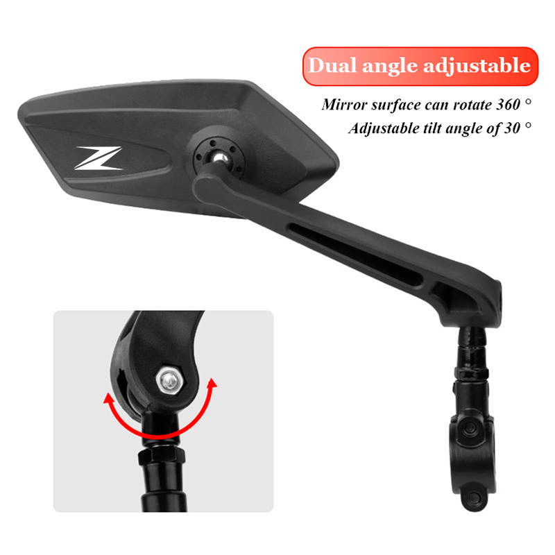 กระจกมองหลังแบบพับได้ มุมกว้าง - Mirror Handlebar Convex บทวิจารณ์และราคา