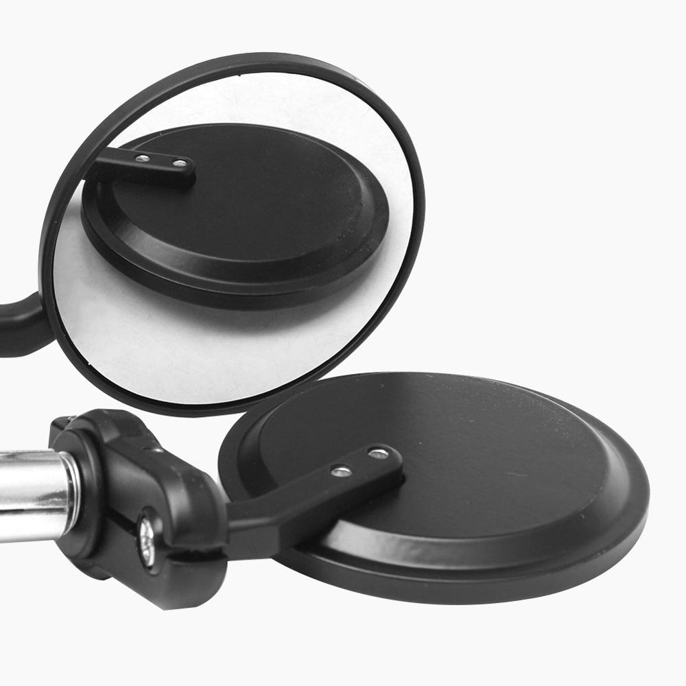 2pcs กระจกรถจักรยานยนต์รอบบาร์ - Mirror Handlebar Convex บทวิจารณ์และราคา