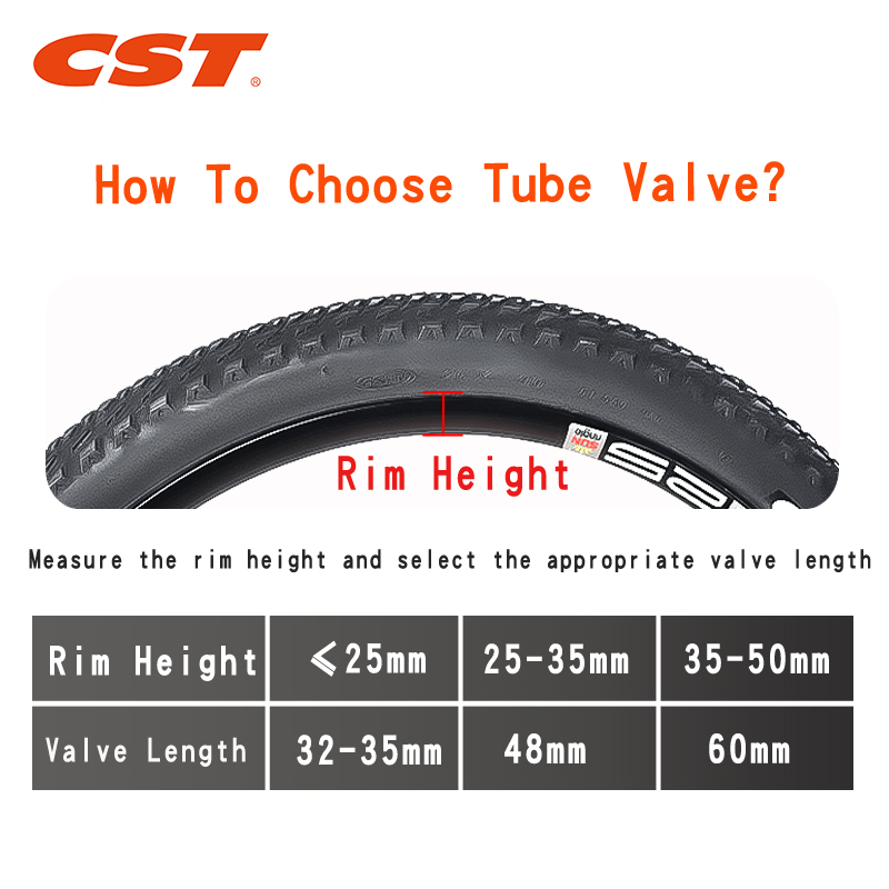 2PCS CST จักรยานหลอดด้านใน 20  - Inner Tube 700C บทวิจารณ์และราคา