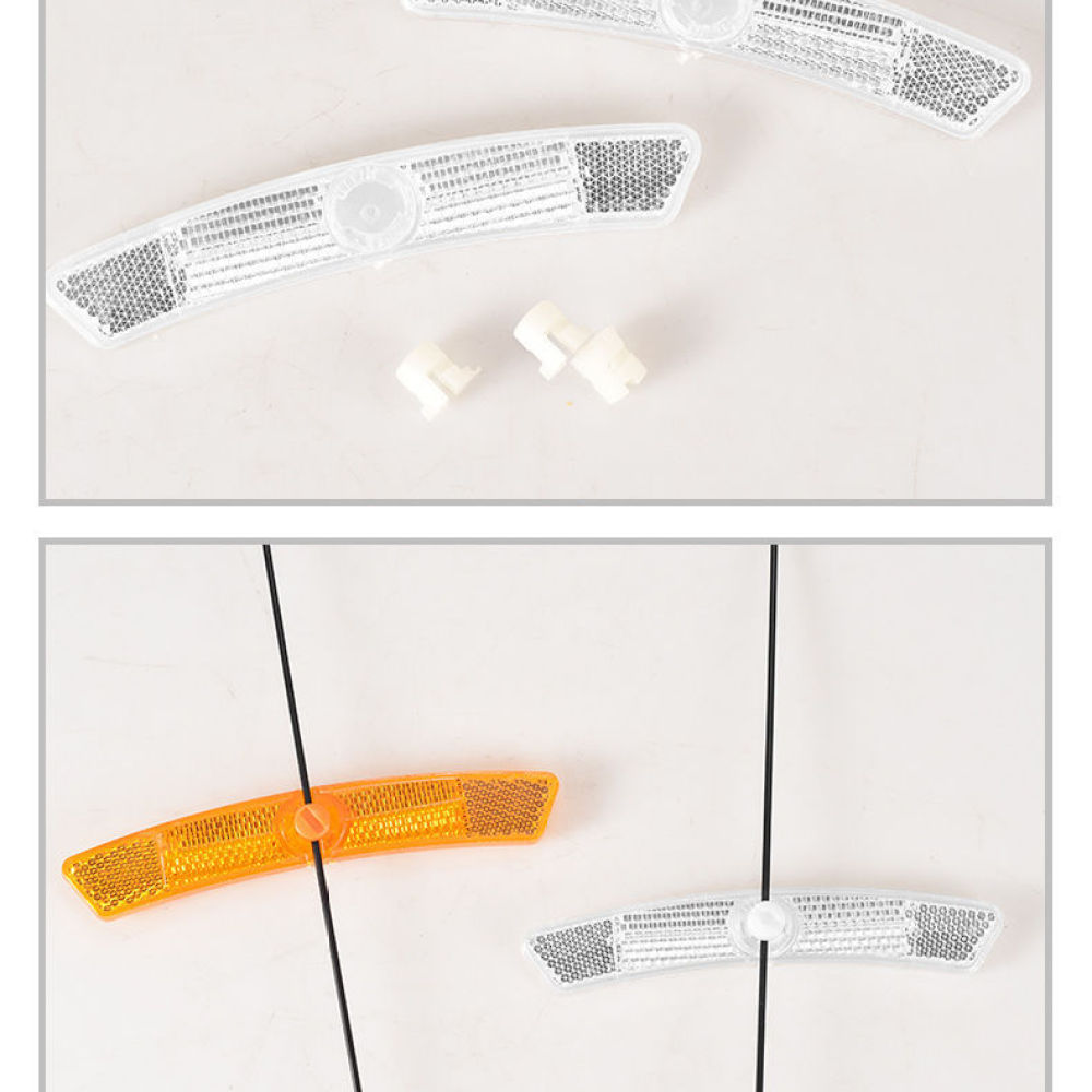 อุปกรณ์นิรภัย ตัวสะท้อนแสงสำหร - Spoke Reflector Set บทวิจารณ์และราคา