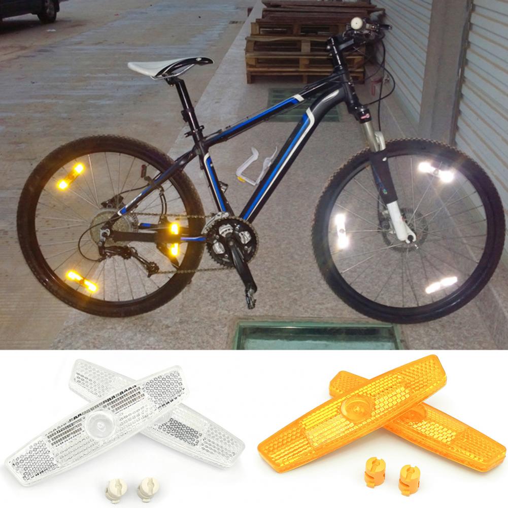 แผ่นสะท้อนแสงติดซี่ล้อจักรยาน  - Spoke Reflector Set บทวิจารณ์และราคา