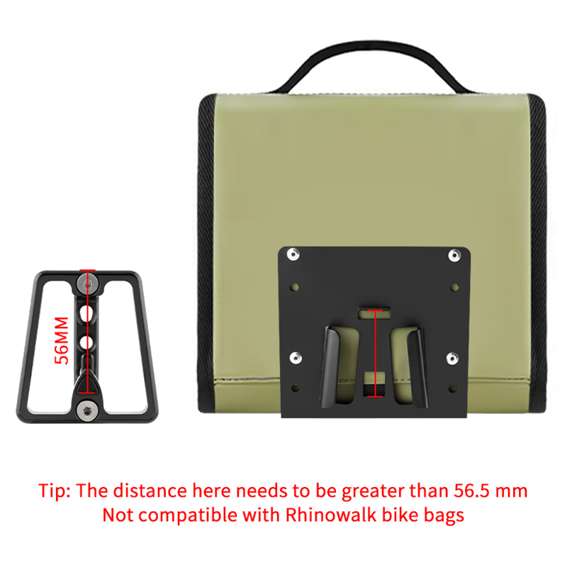 ชุดอุปกรณ์ยกกระเป๋าหน้าจักรยาน - Cycling Commute Bag บทวิจารณ์และราคา
