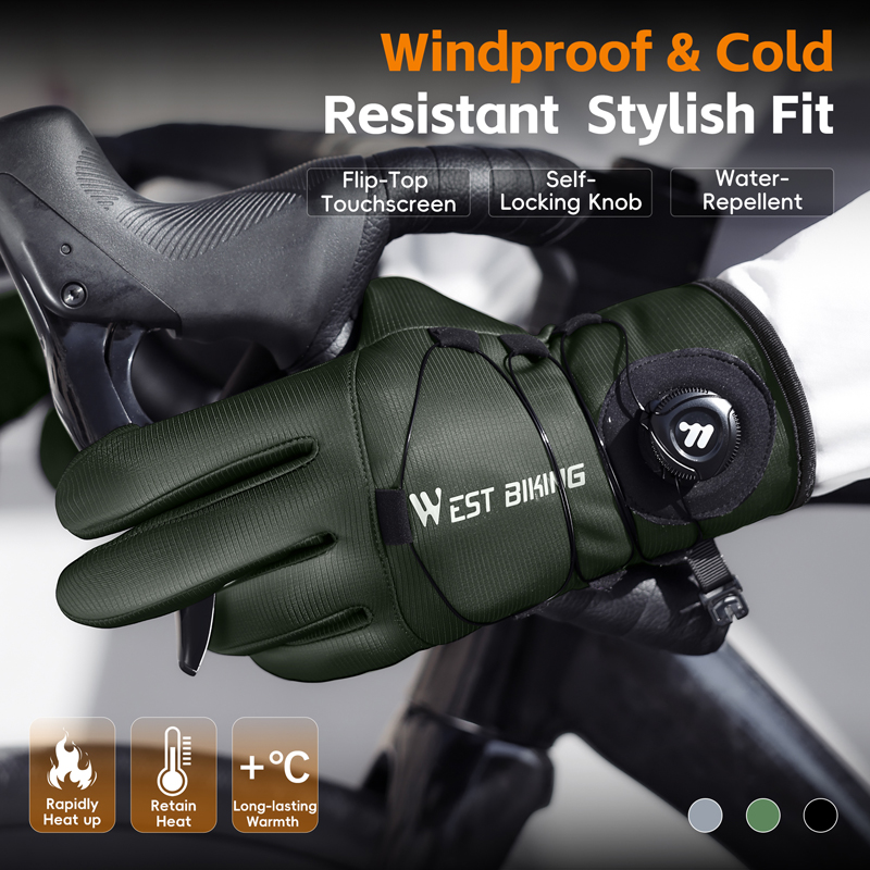 ถุงมือปั่นจักรยานฤดูหนาวแบบแม่ - Winter Cycling Commute บทวิจารณ์และราคา