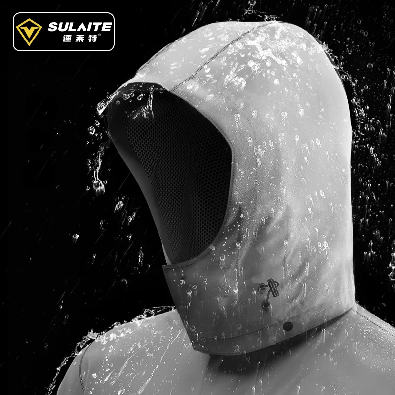 SULAITE รถจักรยานยนต์เสื้อกันฝ - Cycling Rain Jacket Commute บทวิจารณ์และราคา