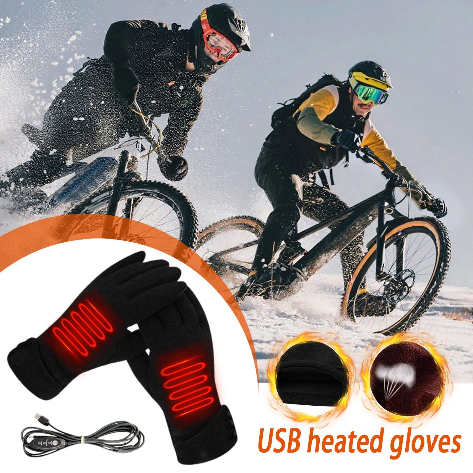 ถุงมืออุ่นร้อน 3 ระดับ แบบ USB - Winter Cycling Commute บทวิจารณ์และราคา