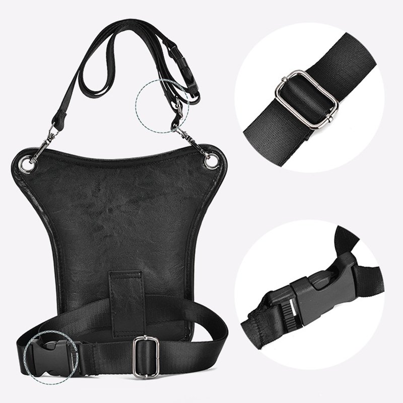 Vintage Pu หนังเอว Pack กระเป๋ - Cycling Commute Bag บทวิจารณ์และราคา
