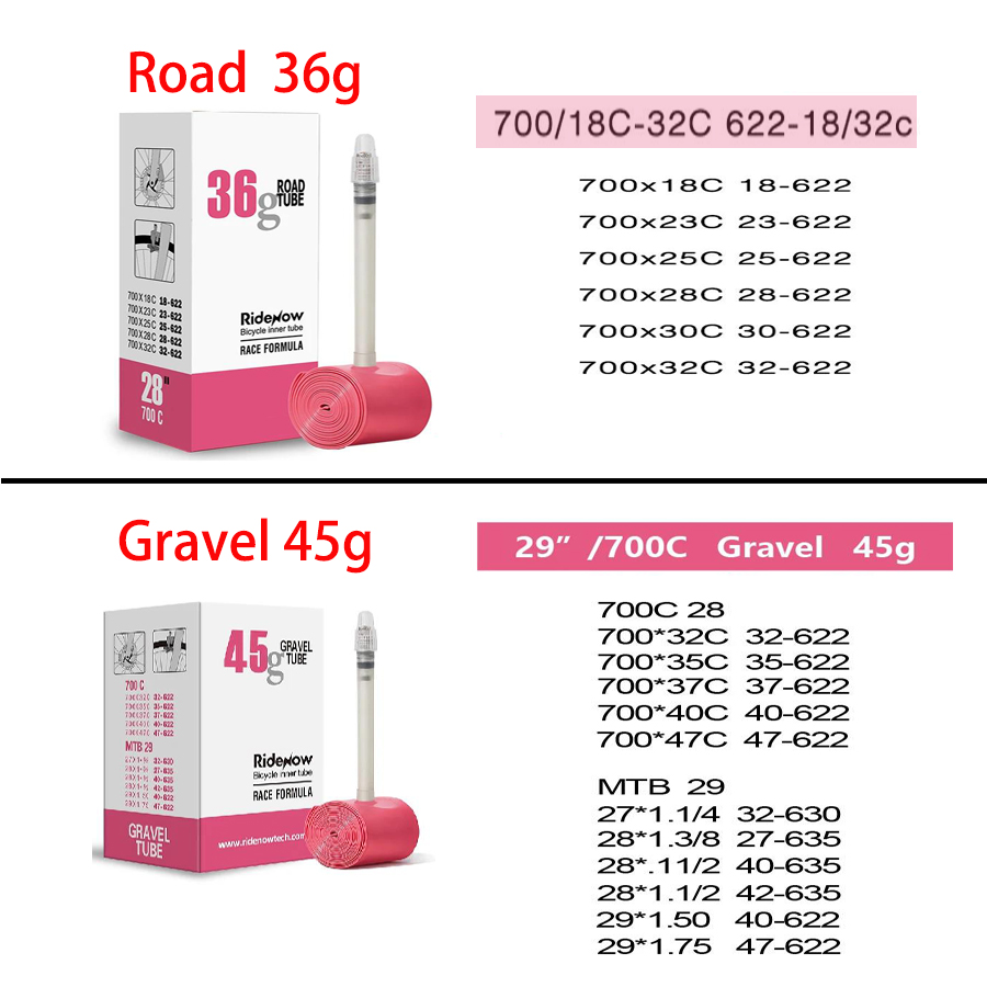 RideNow TPU จักรยานด้านใน 700C - Inner Tube 700C บทวิจารณ์และราคา