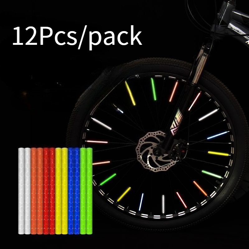 ชุด 12 ชิ้น/เซ็ต ที่หนีบสะท้อน - Spoke Reflector Set บทวิจารณ์และราคา