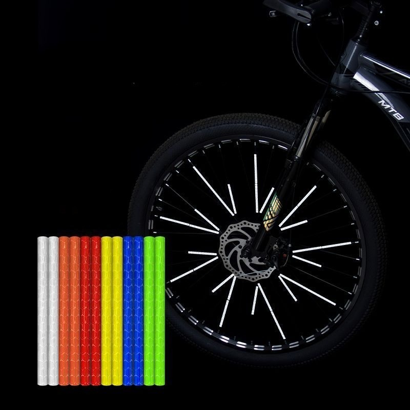 ชุด 12 ชิ้น/เซ็ต ที่หนีบสะท้อน - Spoke Reflector Set บทวิจารณ์และราคา