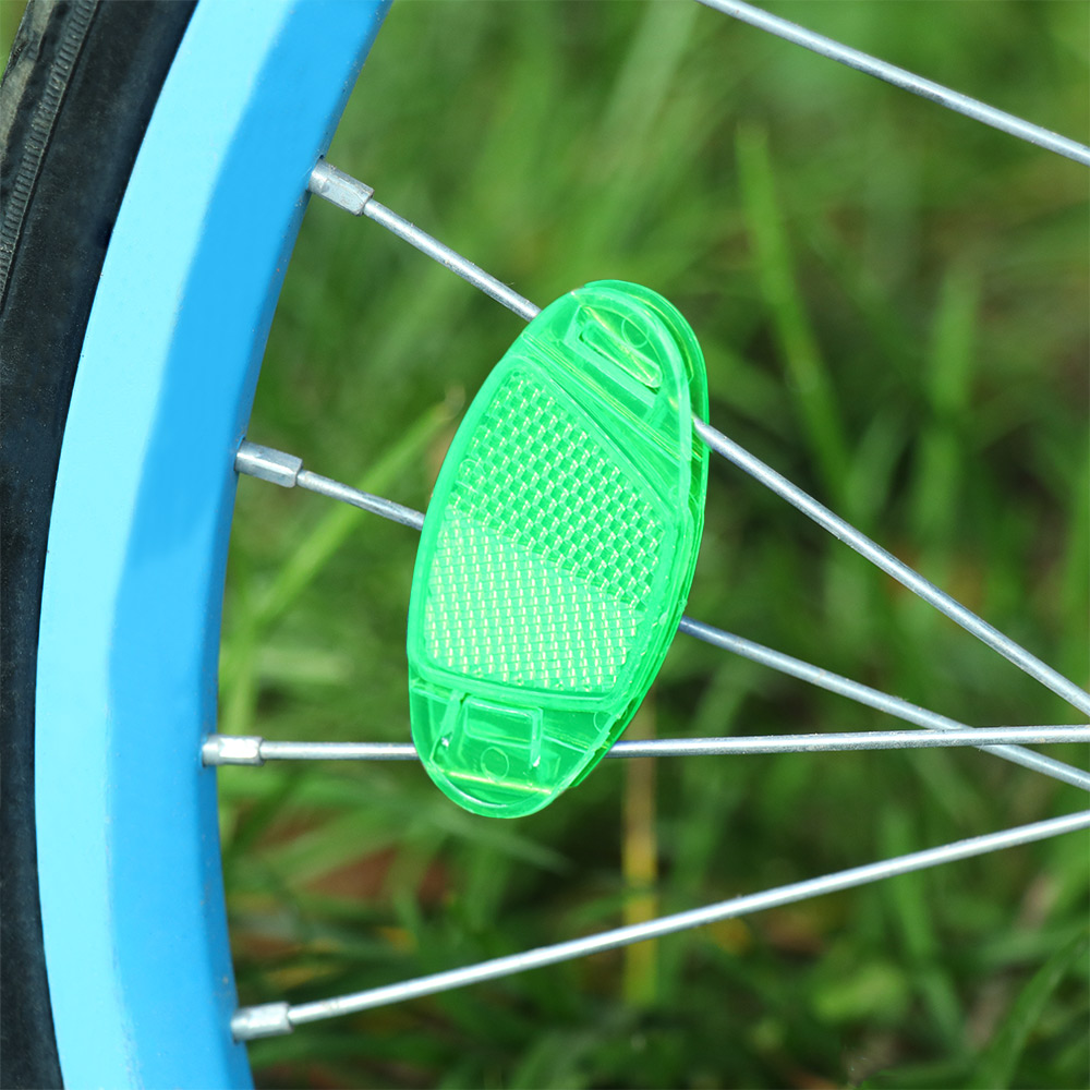 แผ่นสะท้อนแสงสำหรับติดรถจักรยา - Spoke Reflector Set บทวิจารณ์และราคา