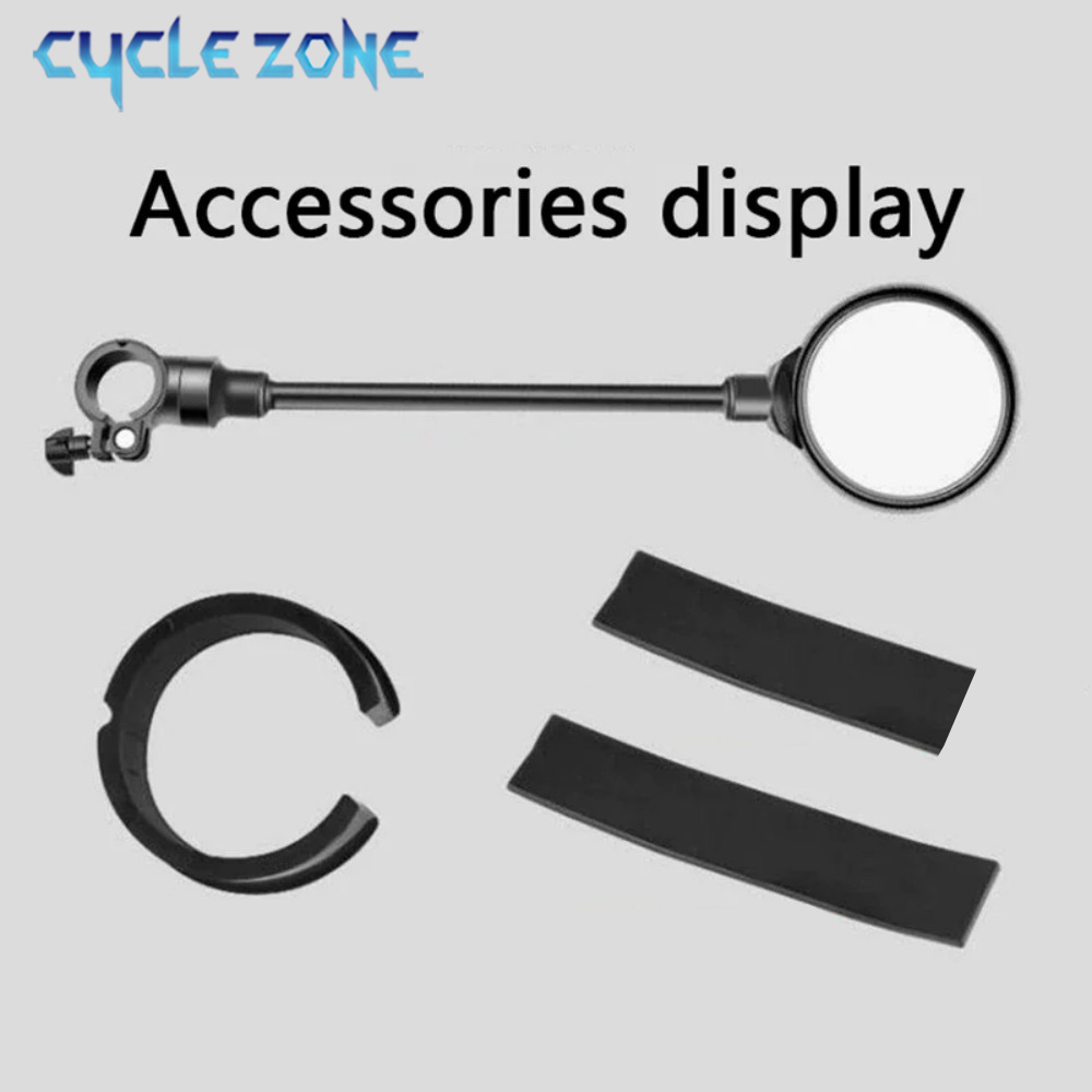 กระจกจักรยาน กระจกมองหลังแฮนด์ - Mirror Handlebar Convex บทวิจารณ์และราคา